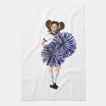 TOP Pom Pom Girl kitchen towels