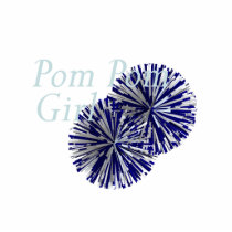TOP Pom Pom Girl Cut Out