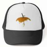 Top portion of a mandarin orange hats