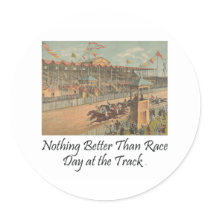 TOP Race Day at the Track Stickers