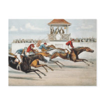 TOP Race to Victory Postcard
