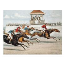 TOP Race to Victory Postcard