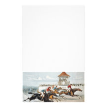 TOP Race to Victory Stationery Design