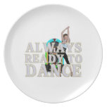 TOP Ready to Dance Dinner Plate