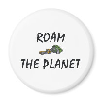 TOP Roam the Planet Magnets