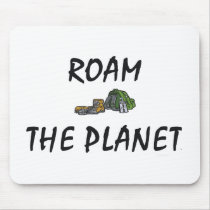 TOP Roam the Planet Mouse Pads
