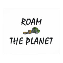TOP Roam the Planet Print