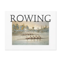 TOP Rowing postcards by teepossible TOP Rowing postcards