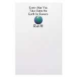 TOP Run Earth stationery