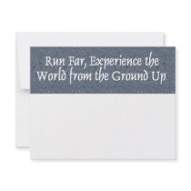 TOP Run Far Personalized Invite