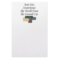 TOP Run Far Personalized Stationery