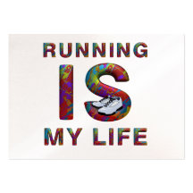 TOP Running is My Life Business Card