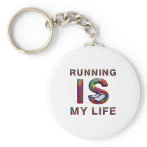 TOP Running is My Life Key Chains