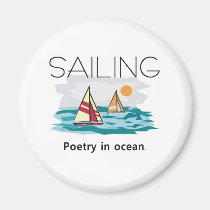 TOP Sailing, Poetry in Ocean magnets
