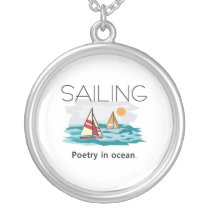 TOP Sailing Poetry Necklace
