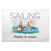 TOP Sailing Poetry placemats