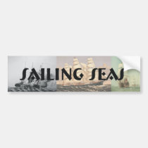 TOP Sailing Seas bumper stickers