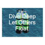 TOP Scuba Diving Business Cards