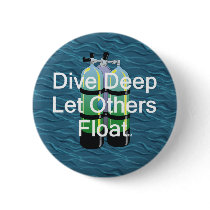 TOP Scuba Diving buttons by teepossible TOP Scuba Diving buttons