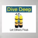 TOP Scuba Diving Poster