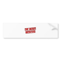 Top Secret Detective Bumper Sticker