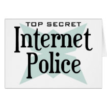 Top Secret Intenet Police cards by ObsessionDesign Top Secret Intenet Police cards