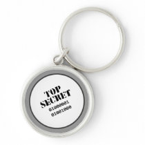 Top Secret keychain