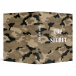 Top Secret Papers Binder