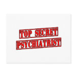 Top Secret Psychiatrist Postcards