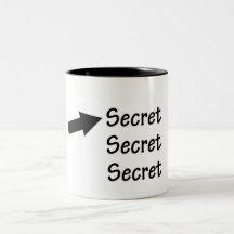 Top Secret Rebus Puzzle Mug