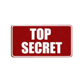 Top Secret Red Labels