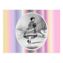 TOP Skating Beauty Post Card