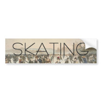 TOP Skating Old School bumper stickers