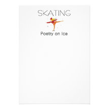 TOP Skating Poetry Personalized Invitation