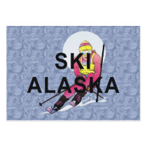 TOP Ski Alaska business cards by teepossible TOP Ski Alaska business cards