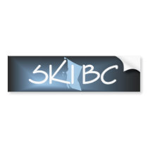 TOP Ski British Columbia bumper stickers by teepossible TOP Ski British Columbia bumper stickers