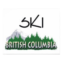 TOP Ski British Columbia posters