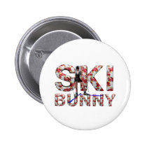 TOP Ski Bunny Pin