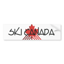 TOP Ski Canada Bumper Sticker
