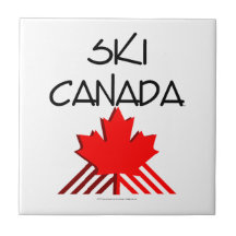 TOP Ski Canada Ceramic Tiles