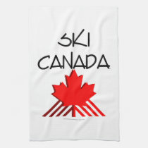 TOP Ski Canada kitchen towels