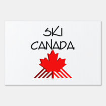 TOP Ski Canada yard signs