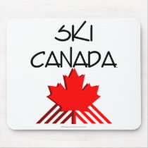 TOP Ski Canada Mouse Mat
