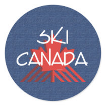 TOP Ski Canada stickers by teepossible TOP Ski Canada stickers