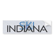 TOP Ski Indiana bumper stickers