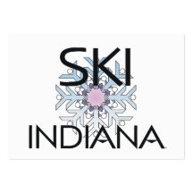 TOP Ski Indiana Business Card Template