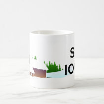 TOP Ski Iowa Coffee Mugs