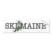 TOP Ski Maine Bumper Sticker