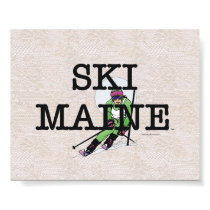 TOP Ski Maine posters