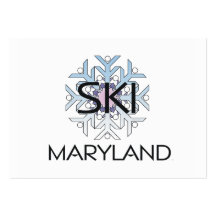TOP Ski Maryland Business Card
